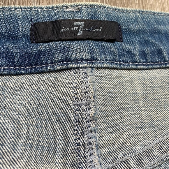 7 for all mankind Denim Skirt Size 28 - Picture 8 of 16
